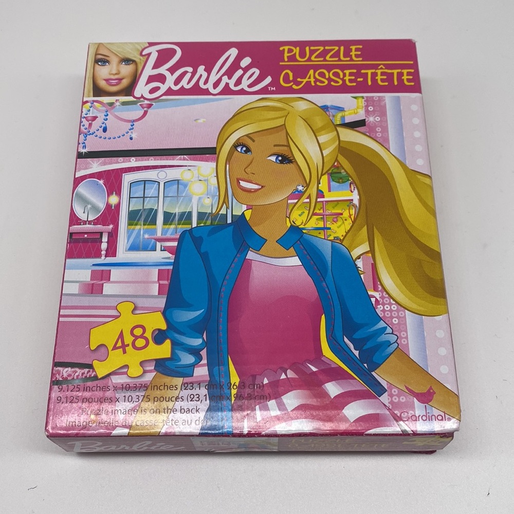 Barbie 48-piece Jigsaw Puzzle Casse Tete‎ NWT